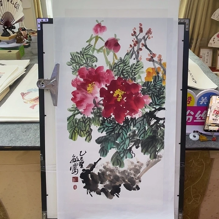 国画张圣敏先生纯手绘作品