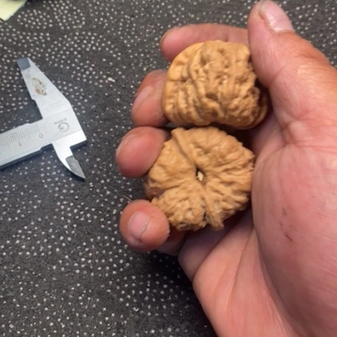 文玩核桃把件蛤蟆30