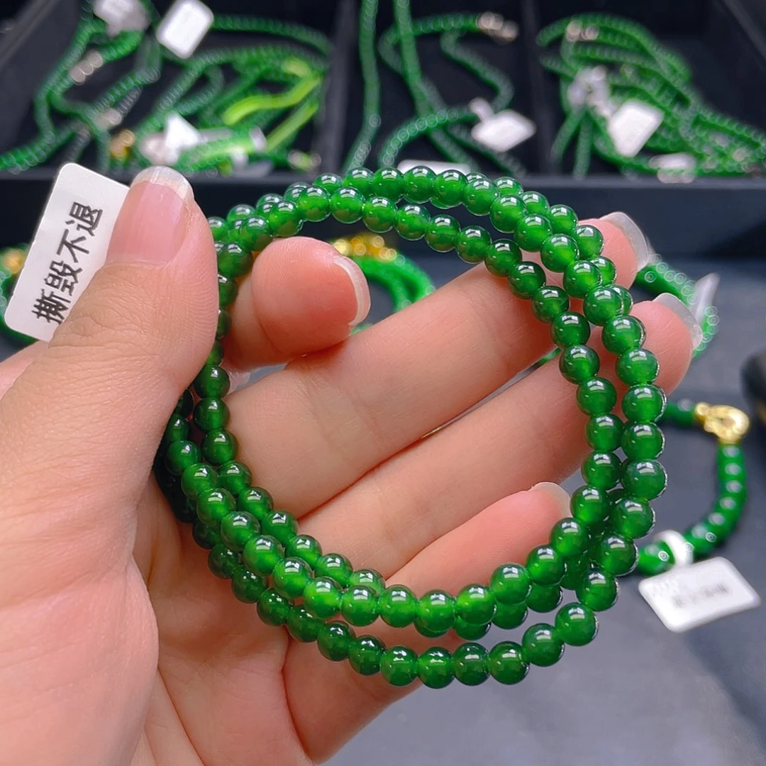 翡翠未镶嵌颈饰