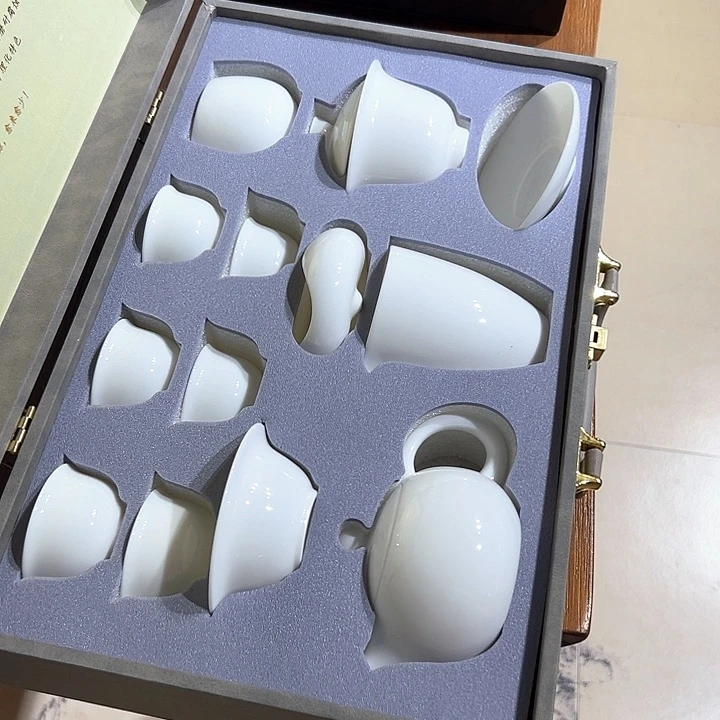 德化白瓷礼盒套装