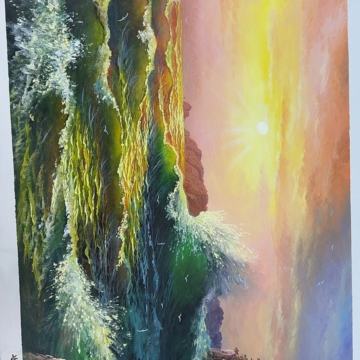 油画好的生活方式