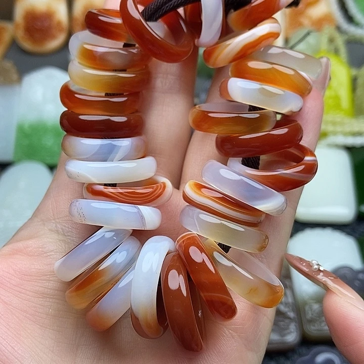 未镶嵌戒指玛瑙/玉髓