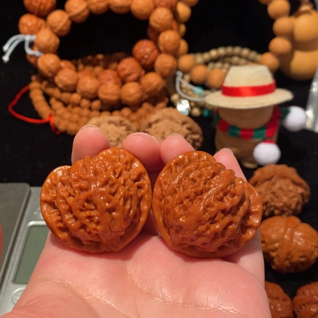 文玩核桃把件39宫灯