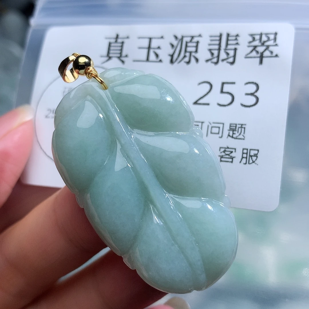 翡翠未镶嵌颈饰253