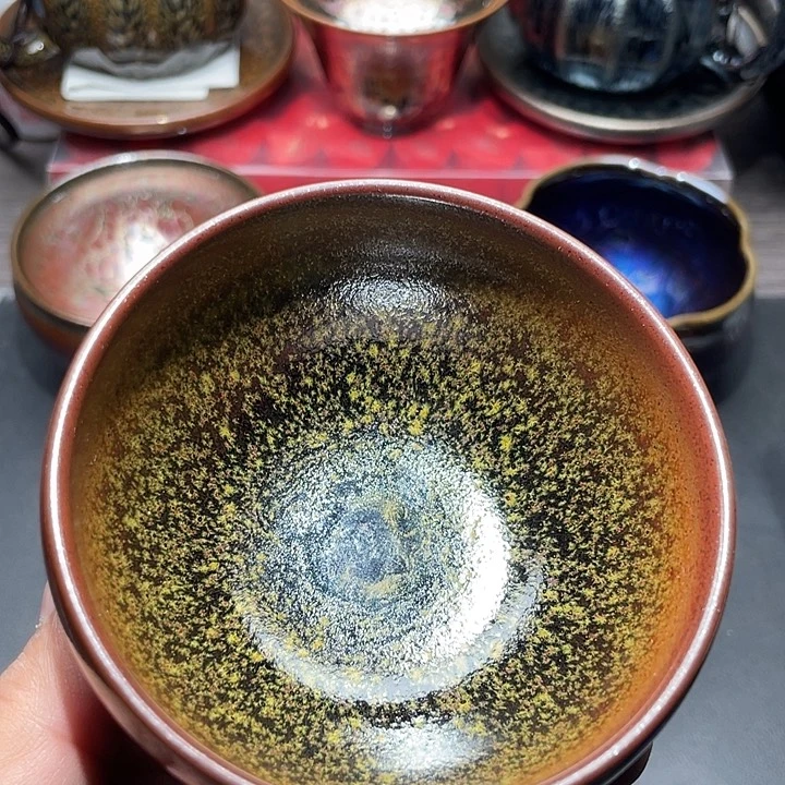 茶盏建盏主人杯茶壶盖碗品茗杯