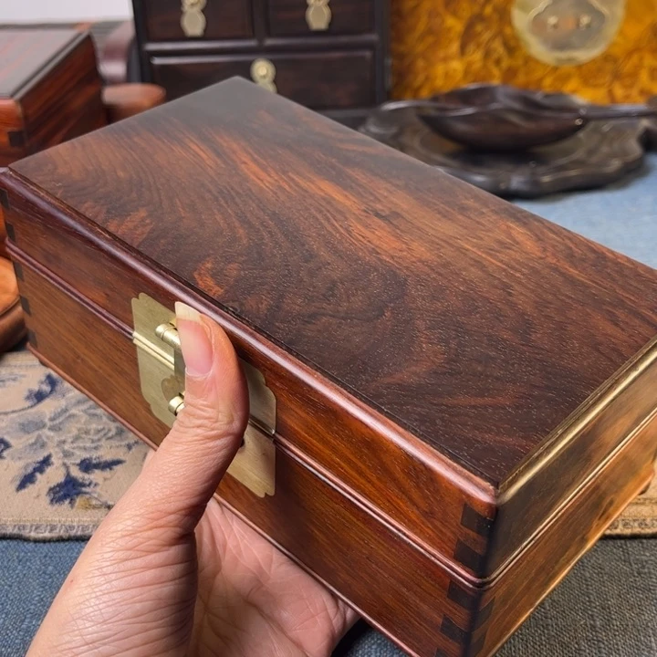 贡木交趾黄檀首饰盒