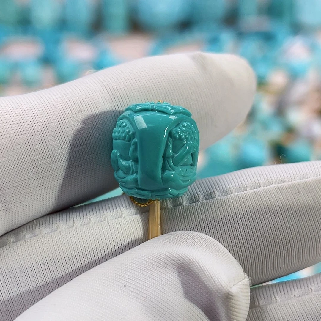 绿松石珠宝奇石未镶嵌