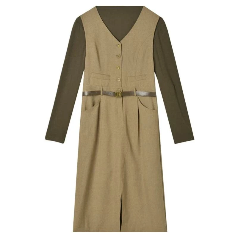 兰子左2-1中下5219款连衣裙