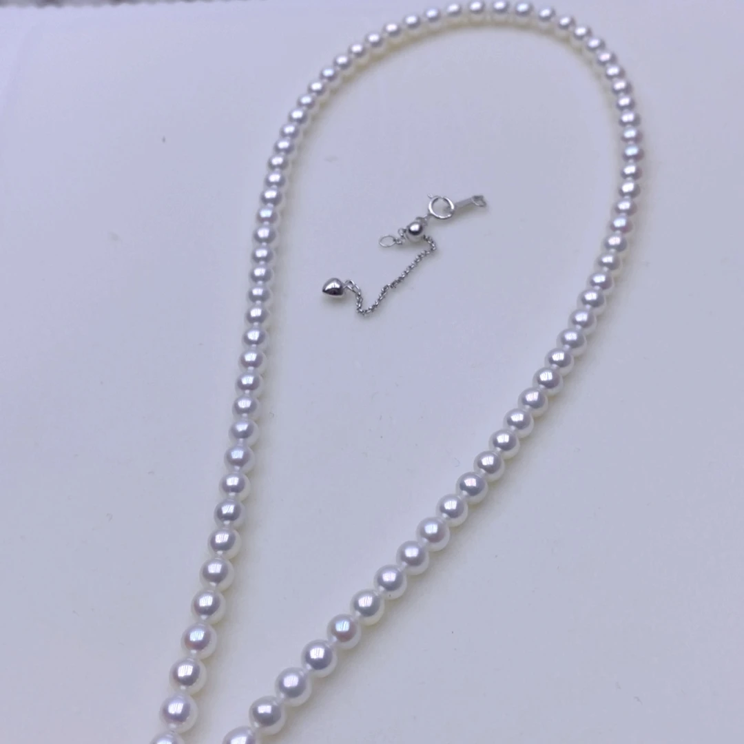 时***花未镶嵌颈饰淡水珍珠