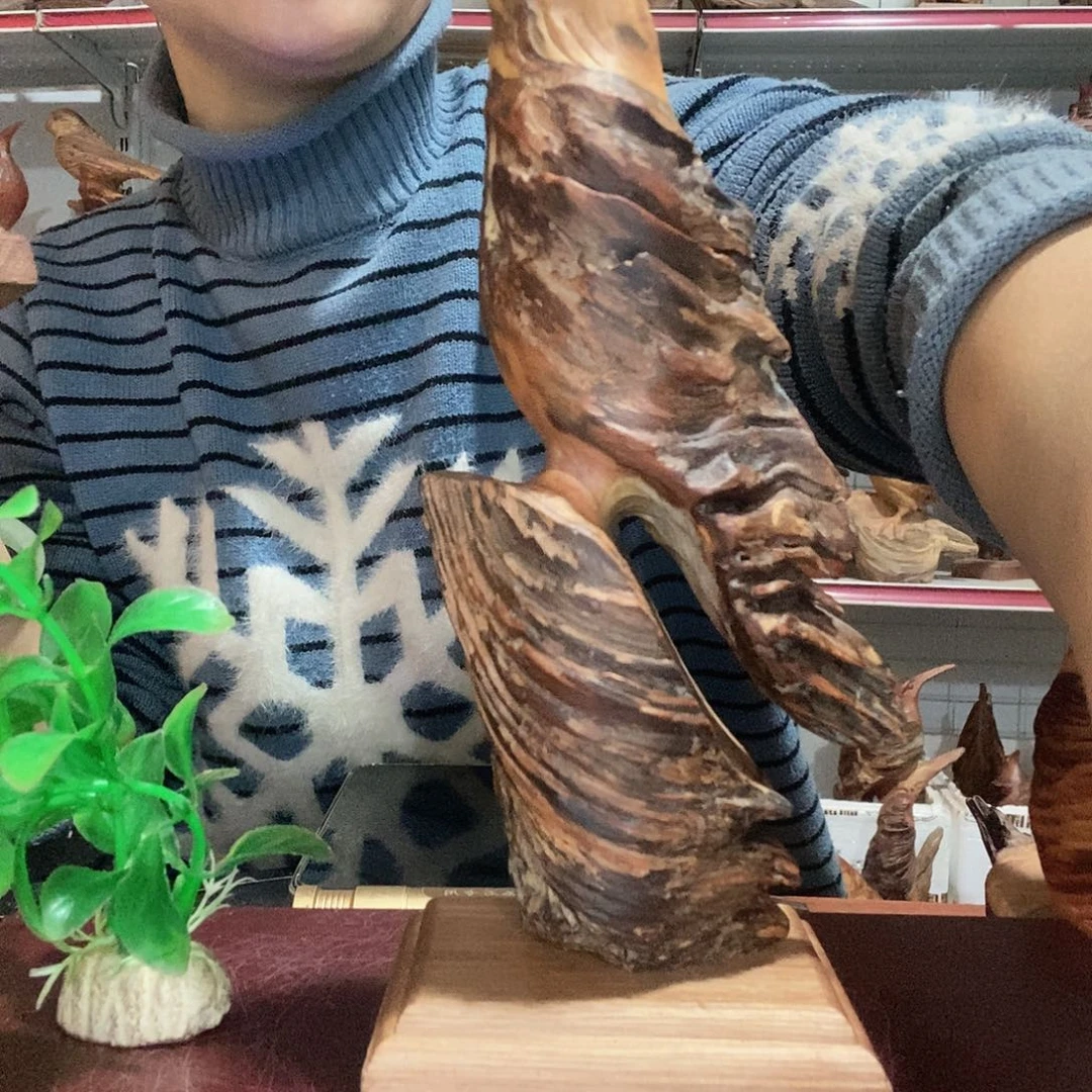 松木u****4琥珀木自然摆件工艺品