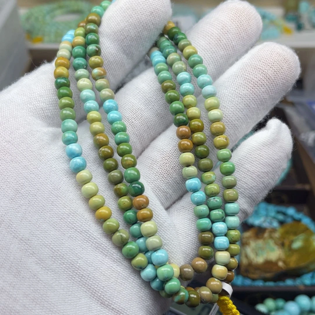 未镶嵌绿松石珠宝奇石