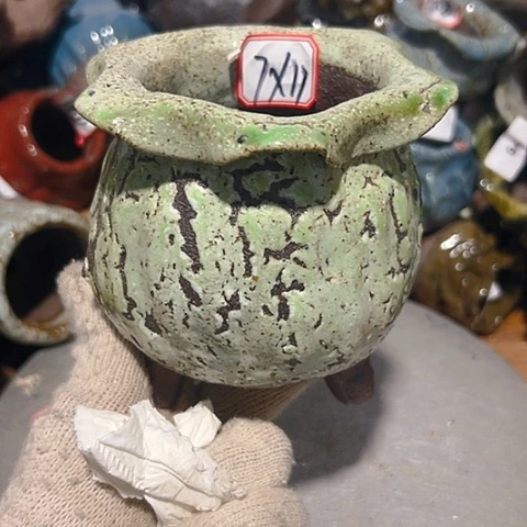 粗陶花盆制作就这样了