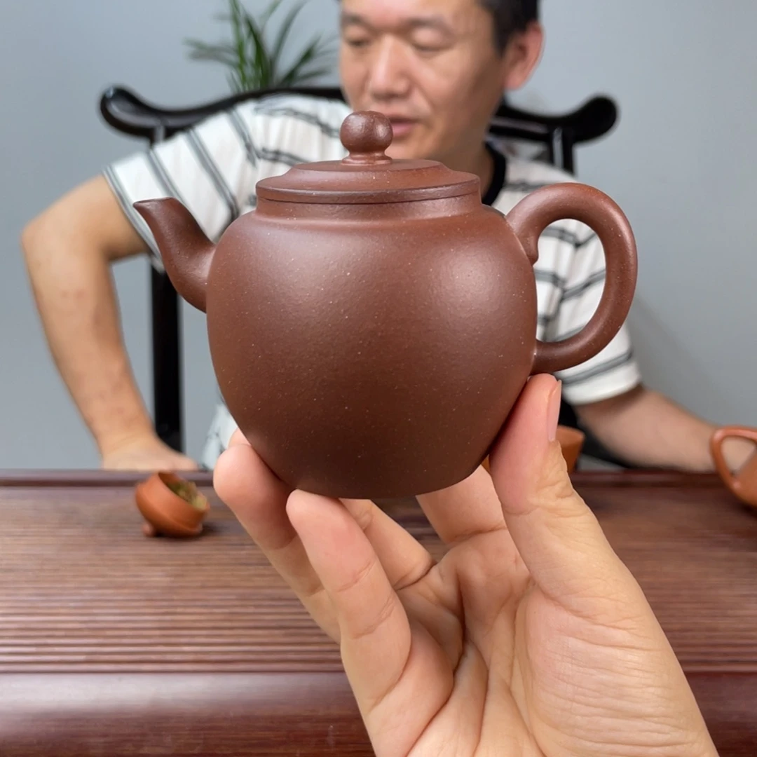 茶壶紫泥大彬莲子160cc