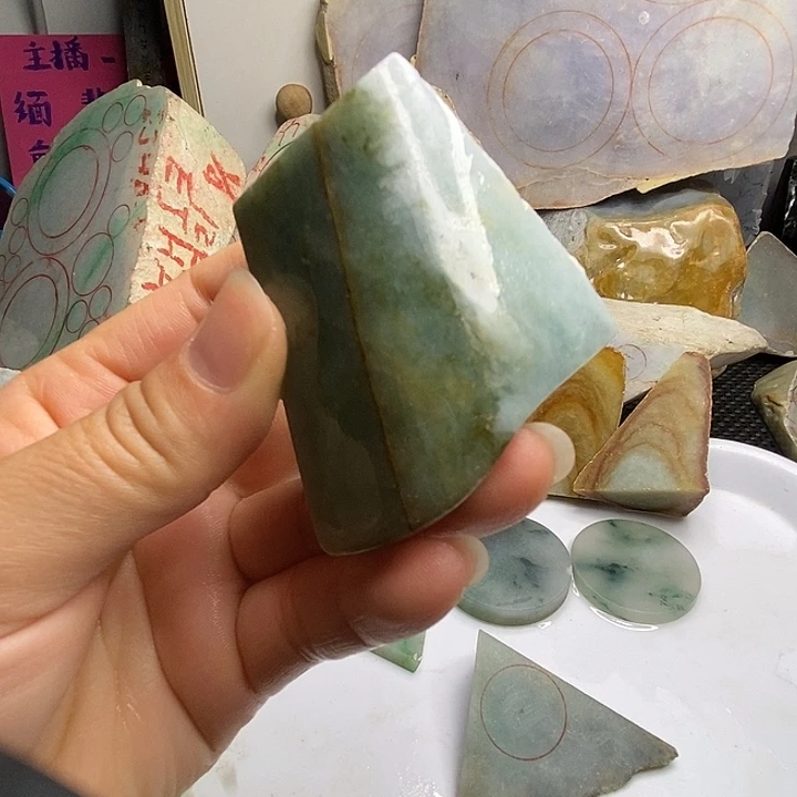 翡翠散珠缅甸翡翠3