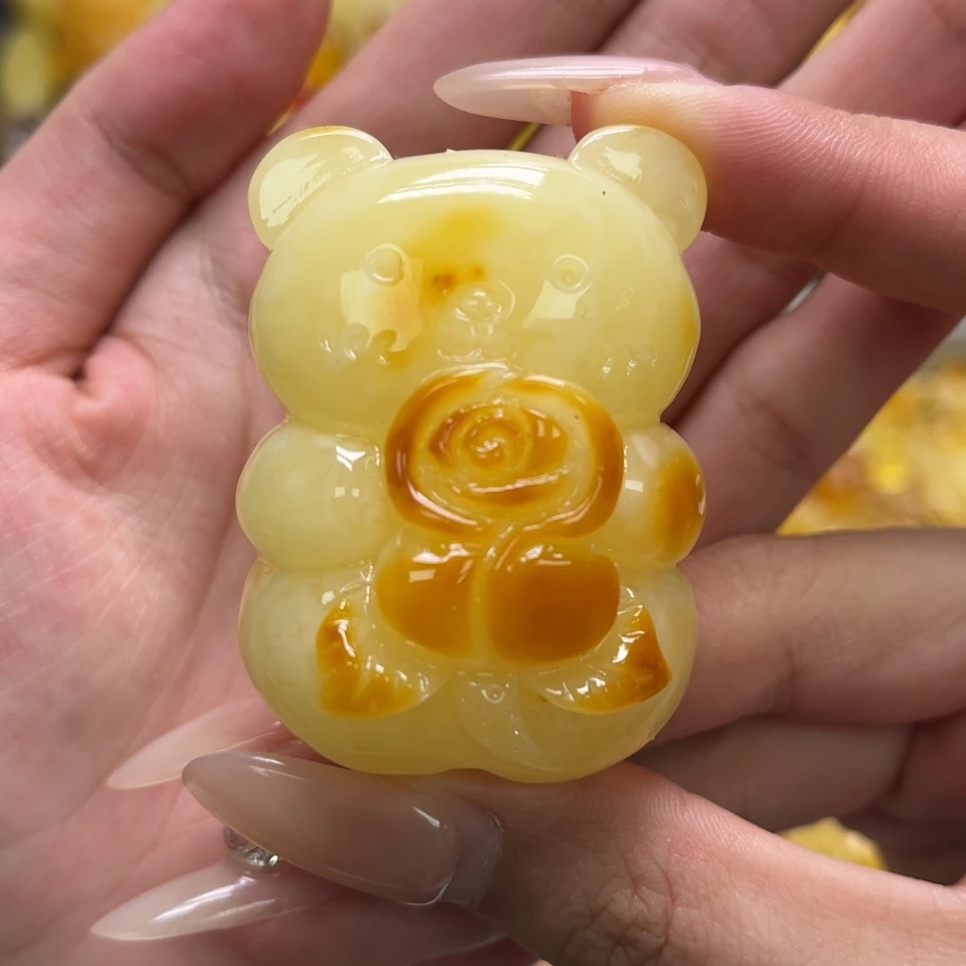 琥珀未镶嵌裸石天然琥珀