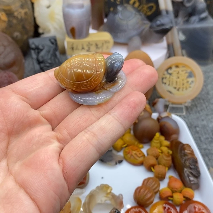 微***️玛瑙/玉髓未镶嵌吊坠(不含链)