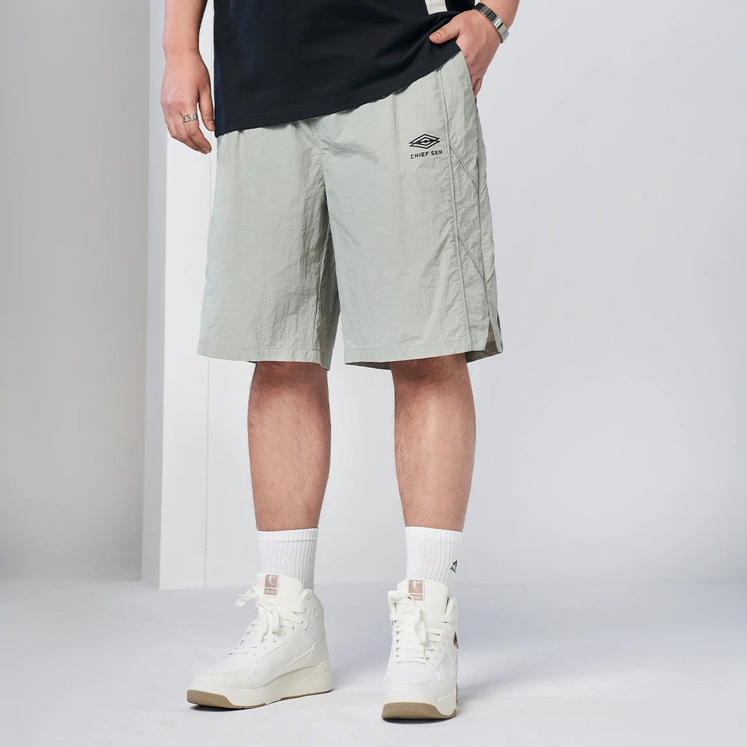 【凉感速干短裤】森老板高级感大码男装夏季透气宽松五分裤显瘦薄款