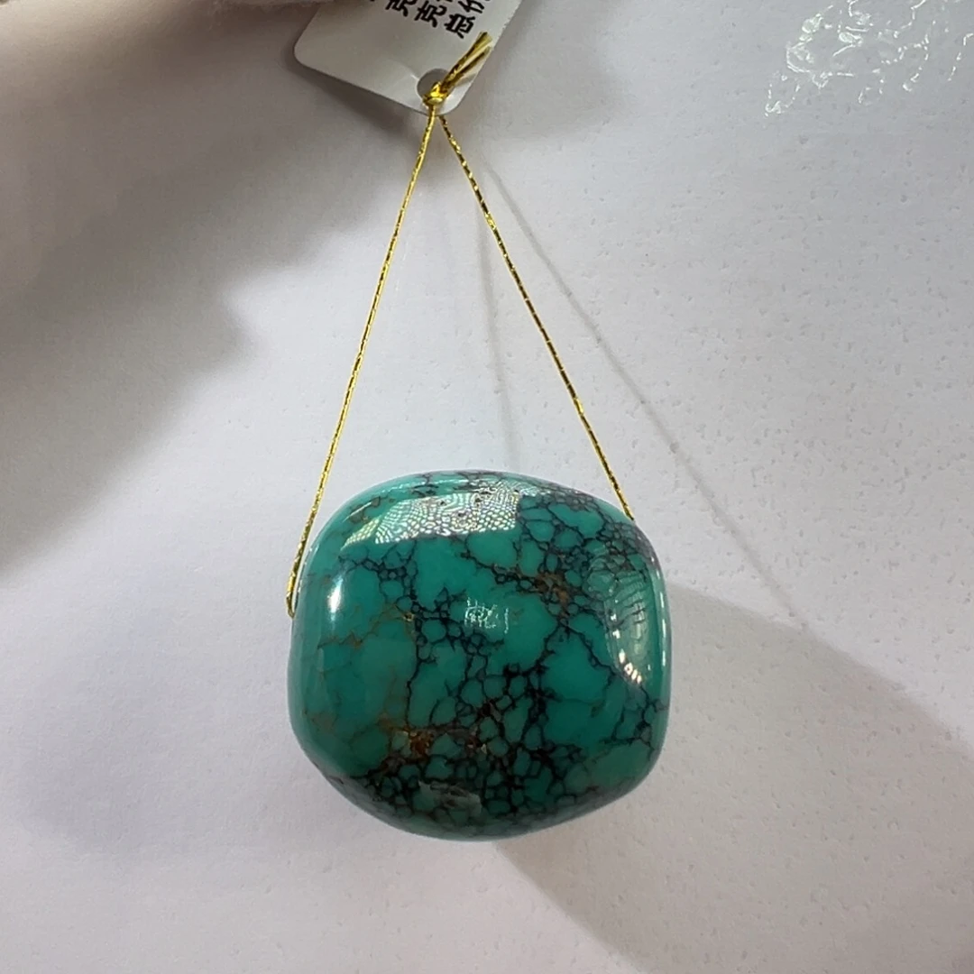 绿松石未镶嵌挂件