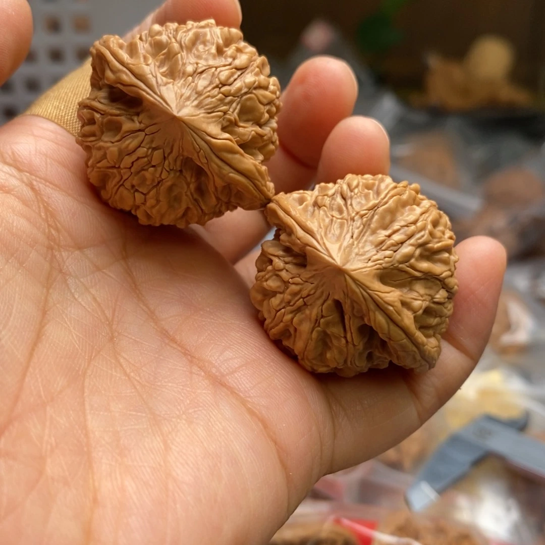 文玩核桃把件寿桃36尺