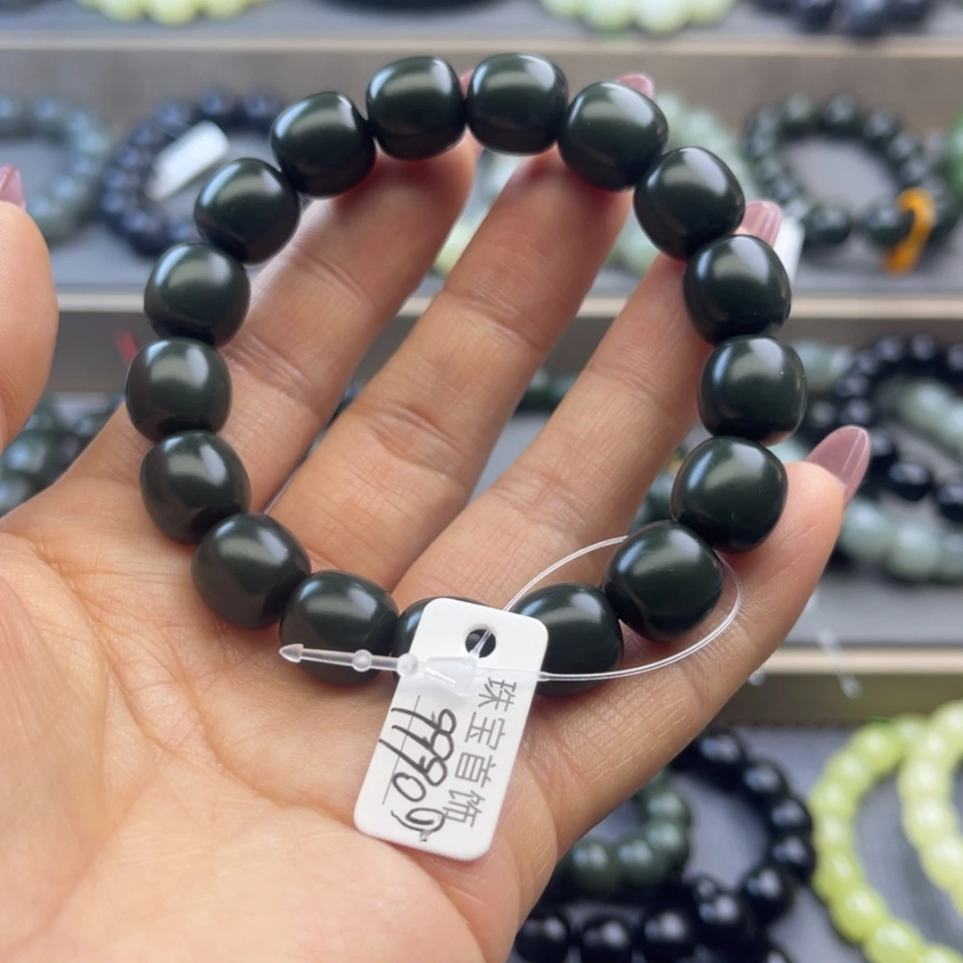 和田玉手链未镶嵌