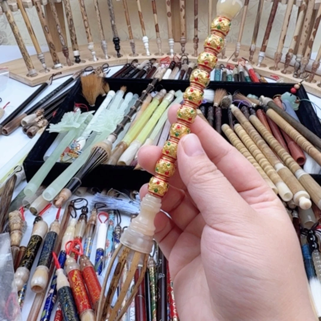 黄金珠珠仿唐➕定制纯毛料