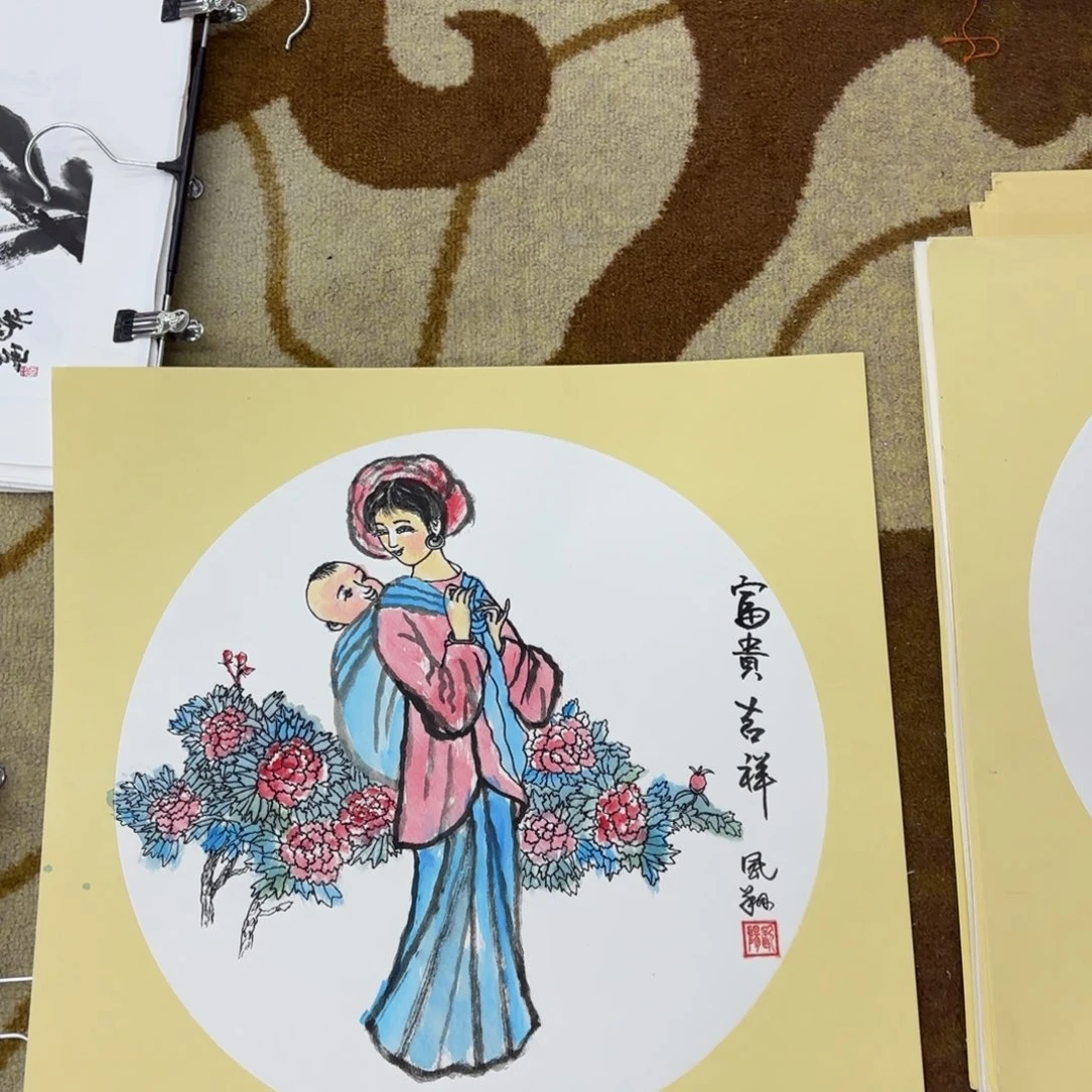国画欧阳凤翔李欣主播