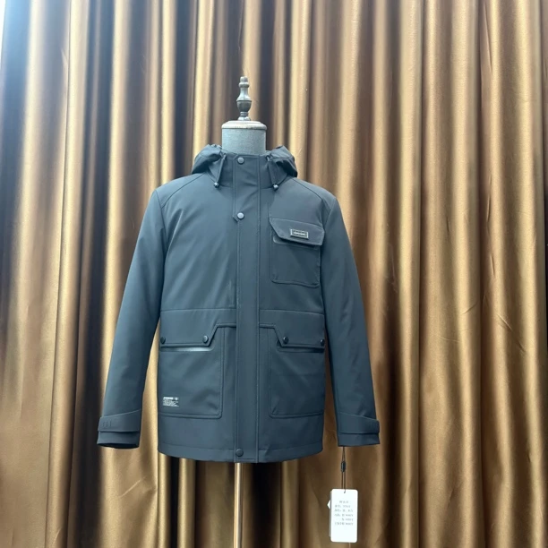 极寒三穿派克服   33915  黑白两色  外壳可单穿 内胆可单穿