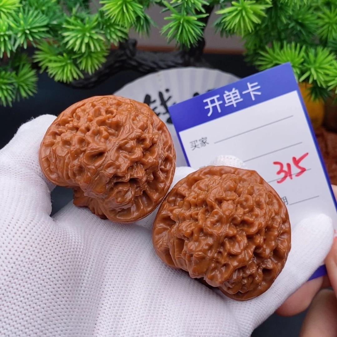 文玩核桃把件47官帽315