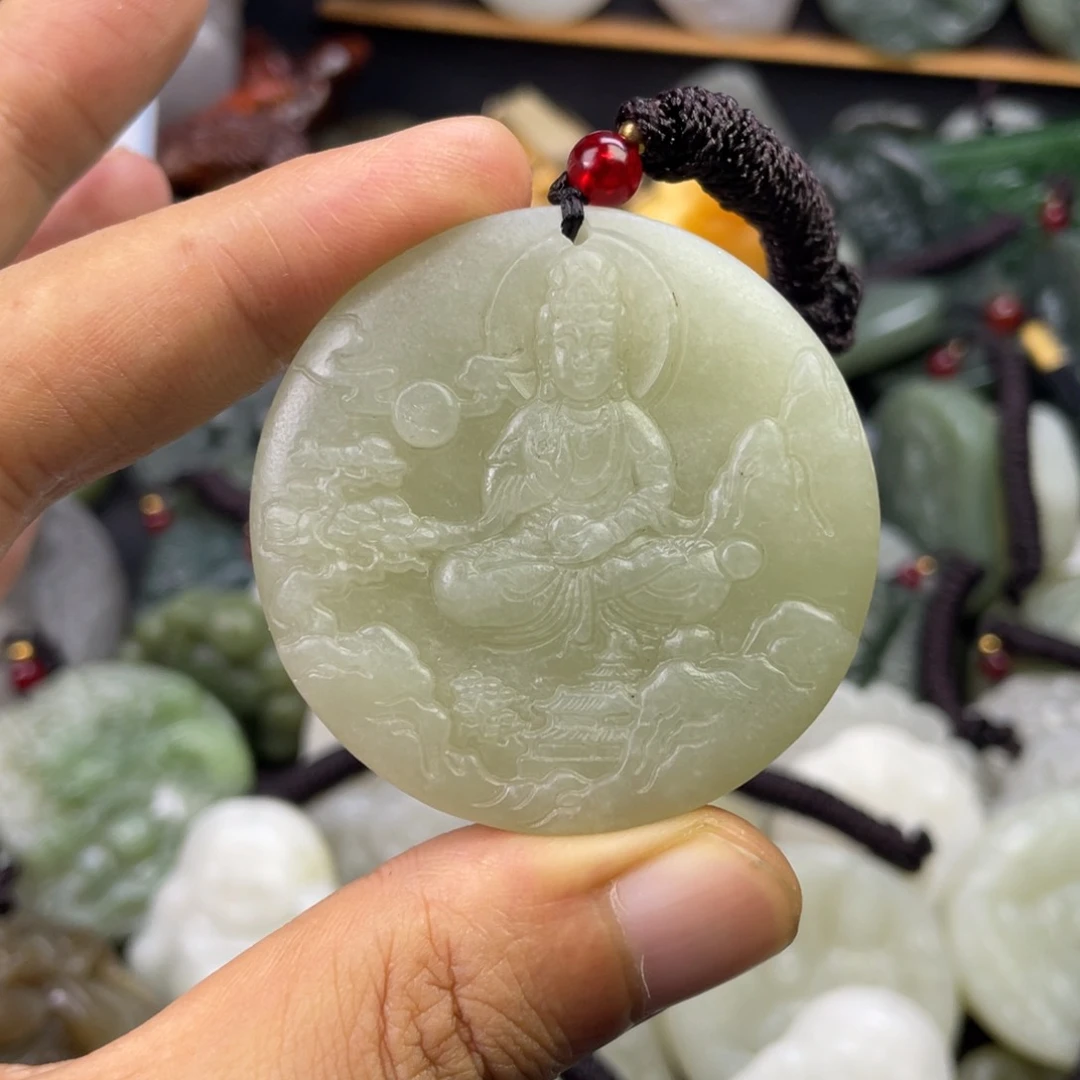 颈饰未镶嵌和田玉