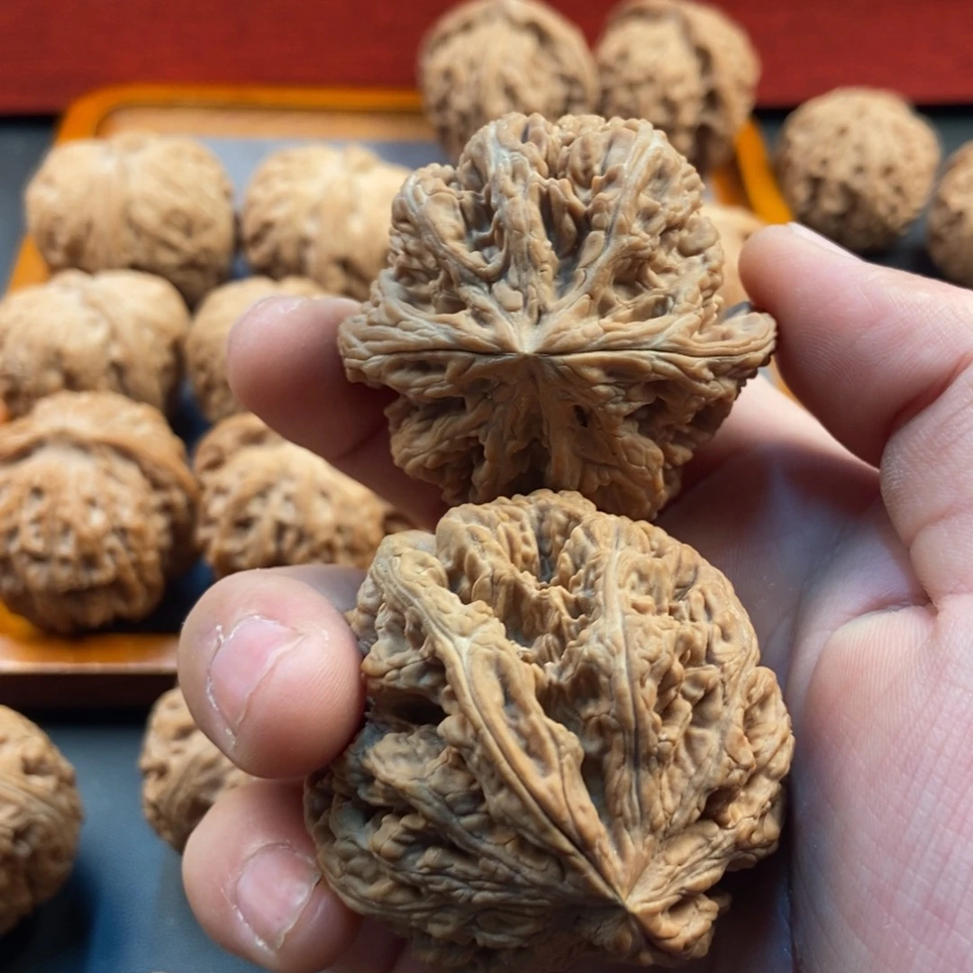 阳***阳吊坠文玩核桃粗筋48全