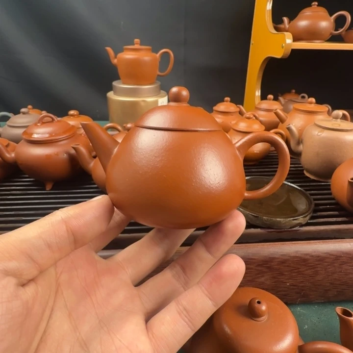 朱泥剑流文旦梨壶容量120cc