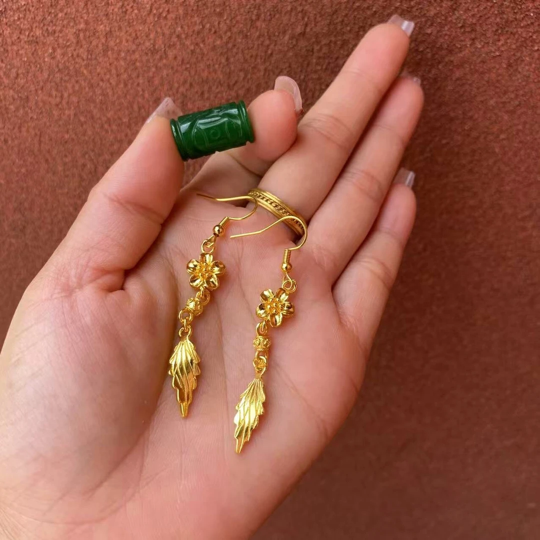 526花叶耳饰-玛瑙珠多样发一玛瑙珠多样发一