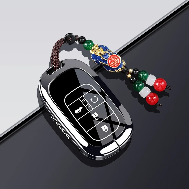 适用本田crv钥匙套皓影十一代雅阁思域缤智车凌派型格urv英诗派壳