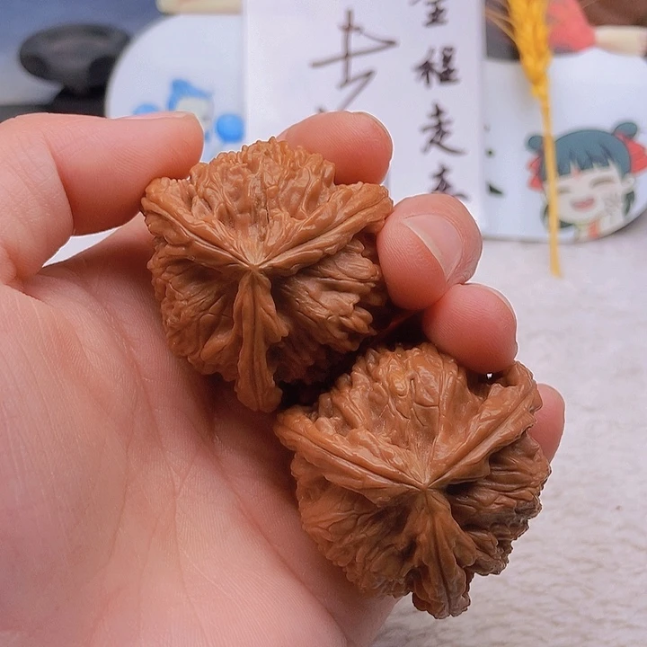 吊坠文玩核桃✔三棱