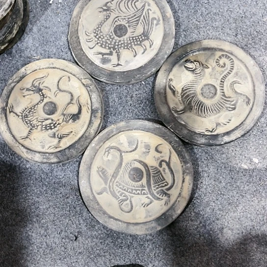星**原瓦当摆件摆件茶的