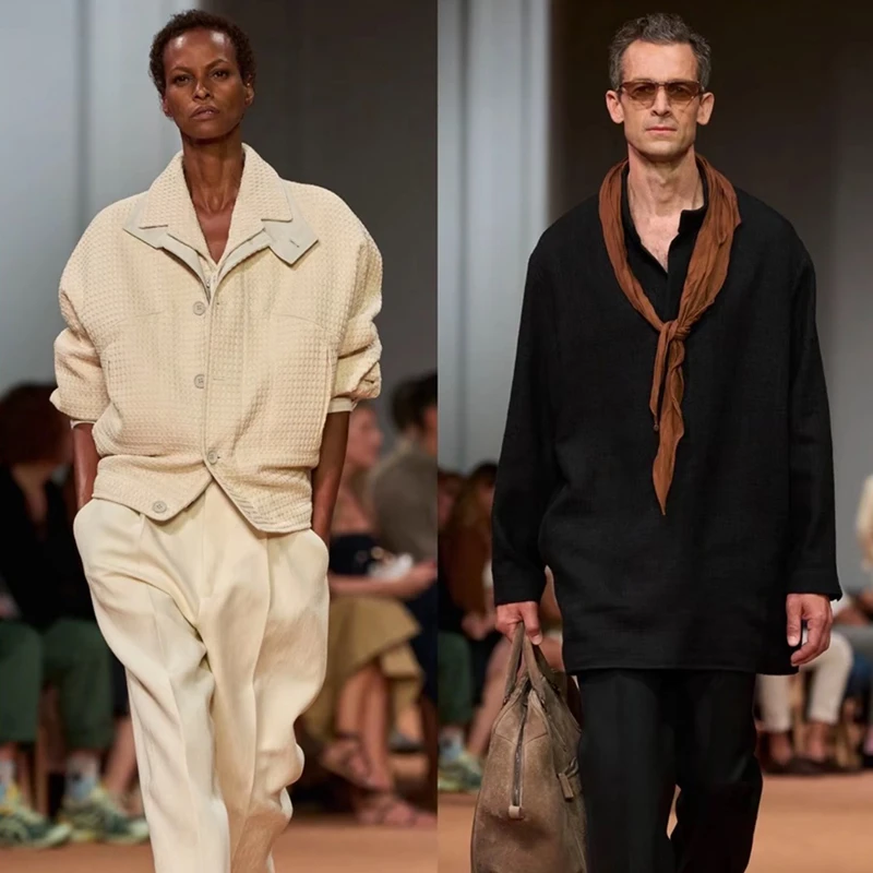 【高端玩家】2025秋季新款复古百搭牛仔夹克套装YG-83010+YG-83303