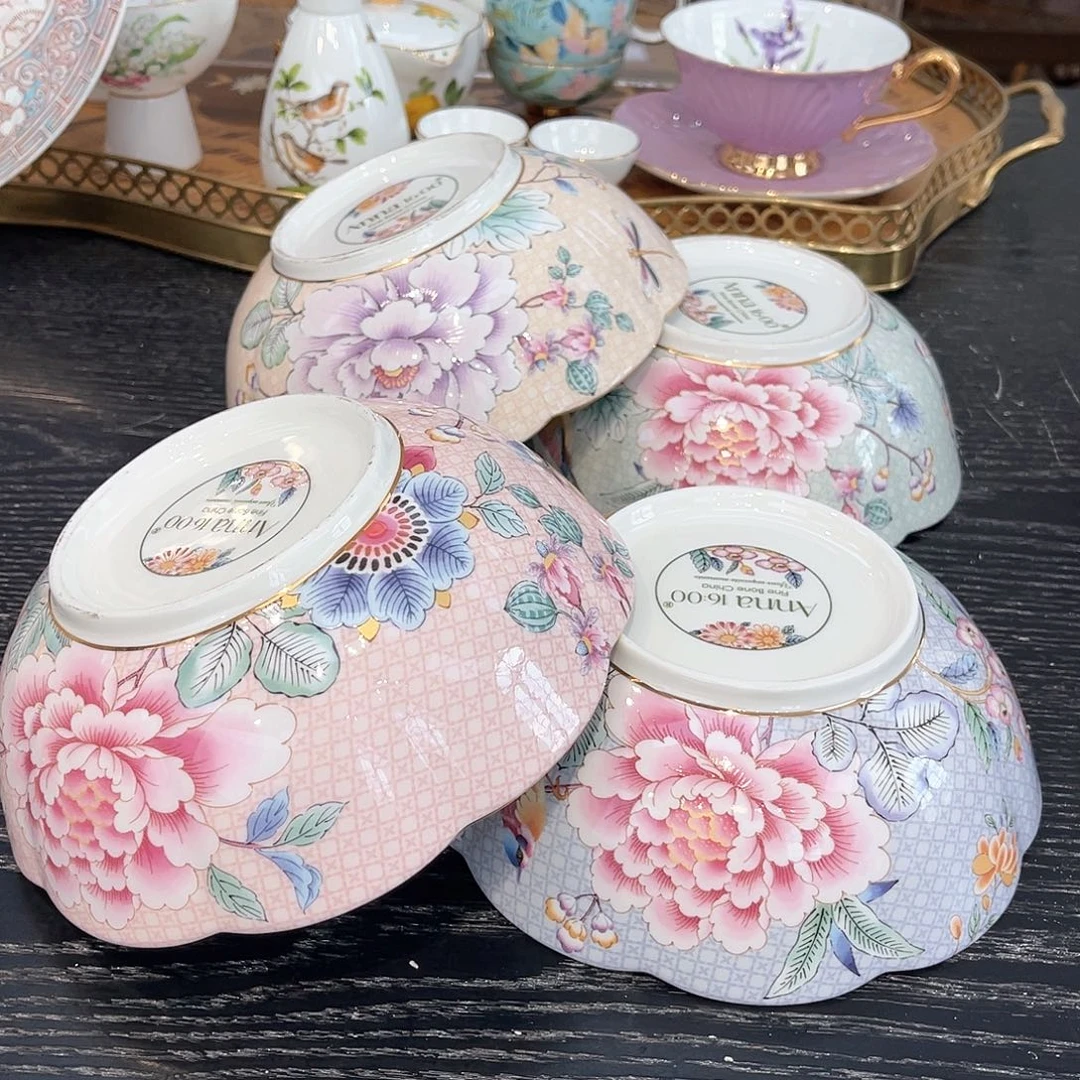 骨瓷17厘米4个//////