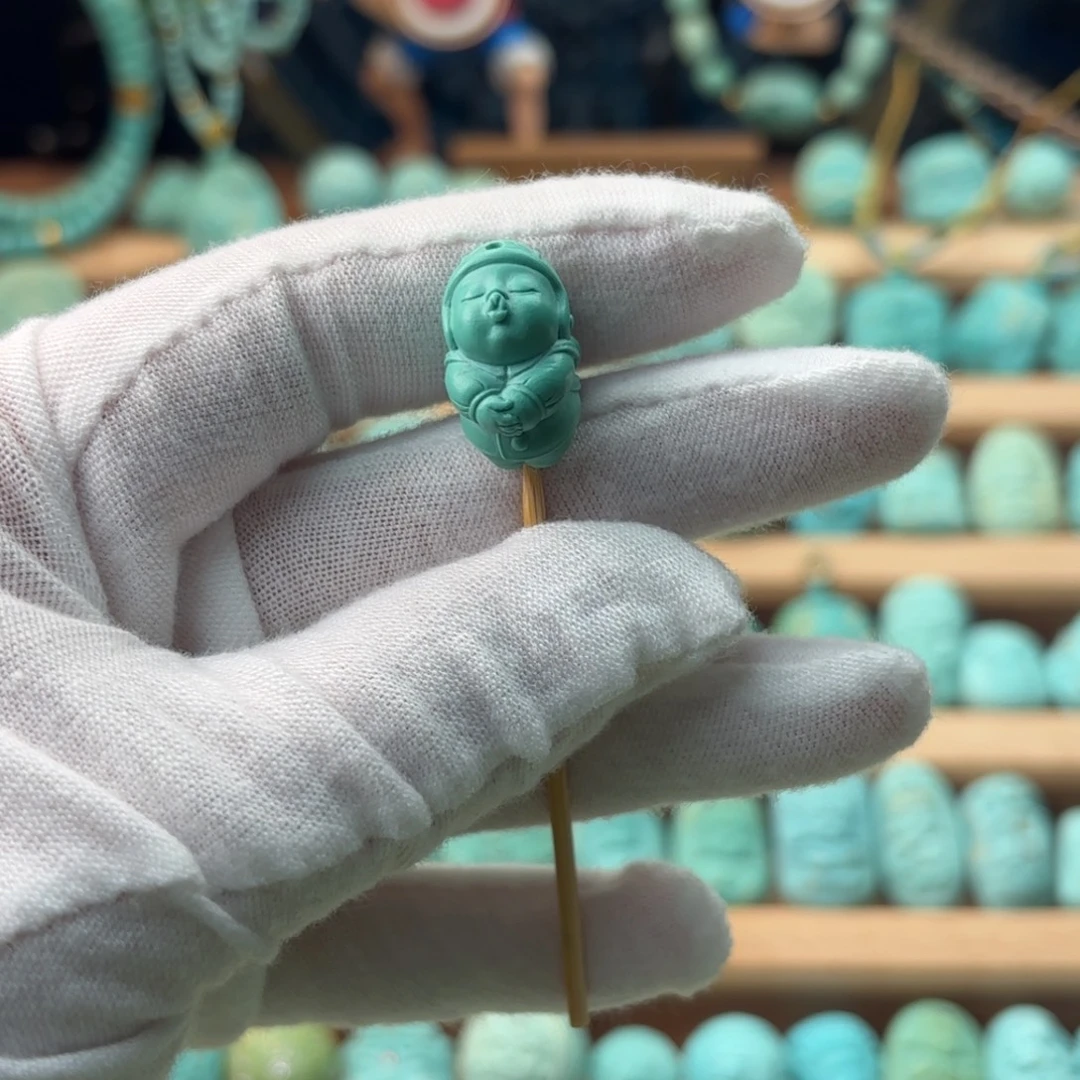 绿松石未镶嵌配饰