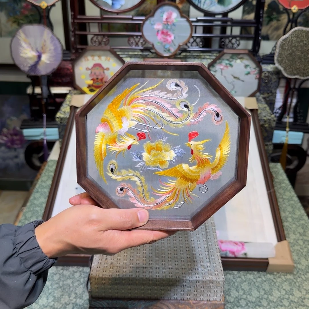 刺绣手工苏绣工艺制作技艺精湛