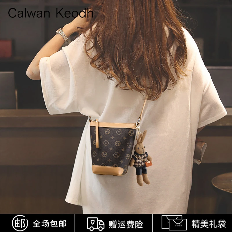 Calwan Keodh包包女包复古风百搭斜挎手机包生日圣诞礼物送女生