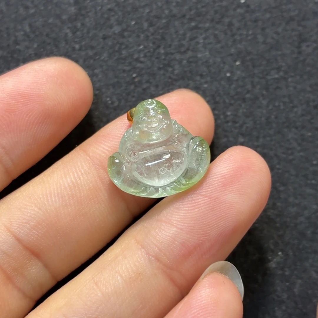 18K金镶嵌颈饰碧玺(****福