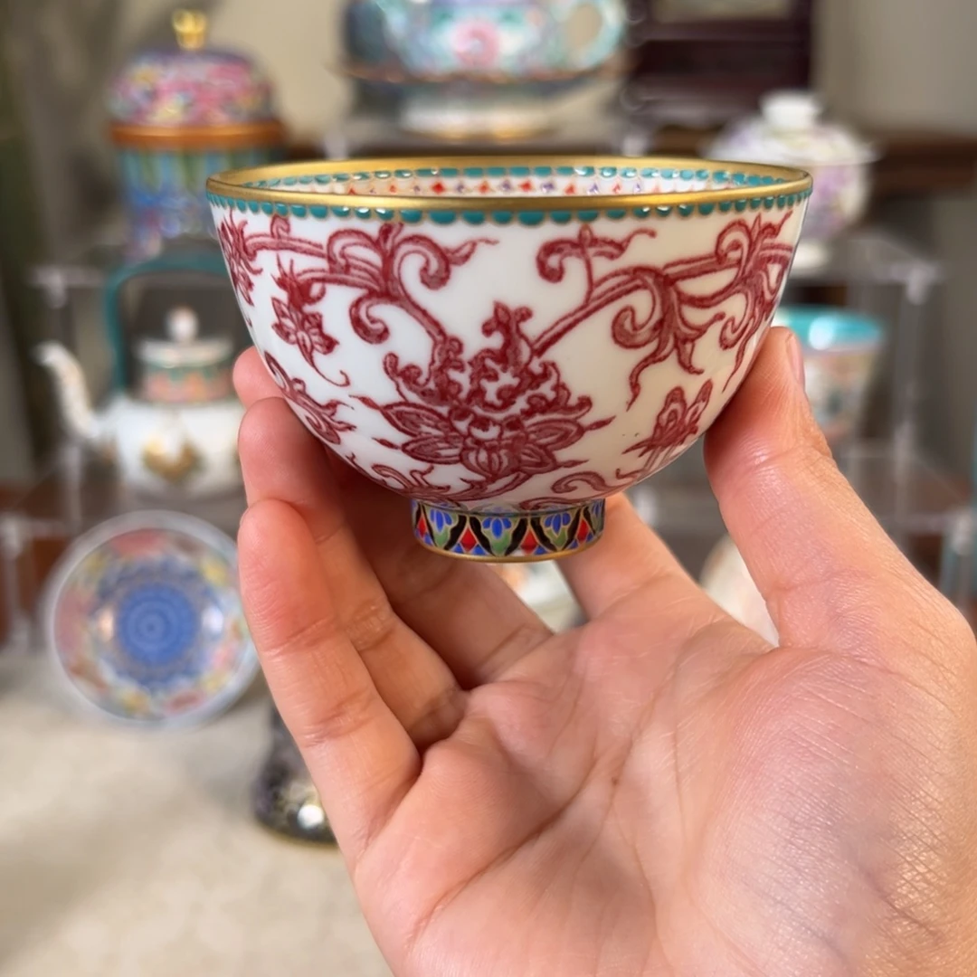 纯手工手绘 高端茶器