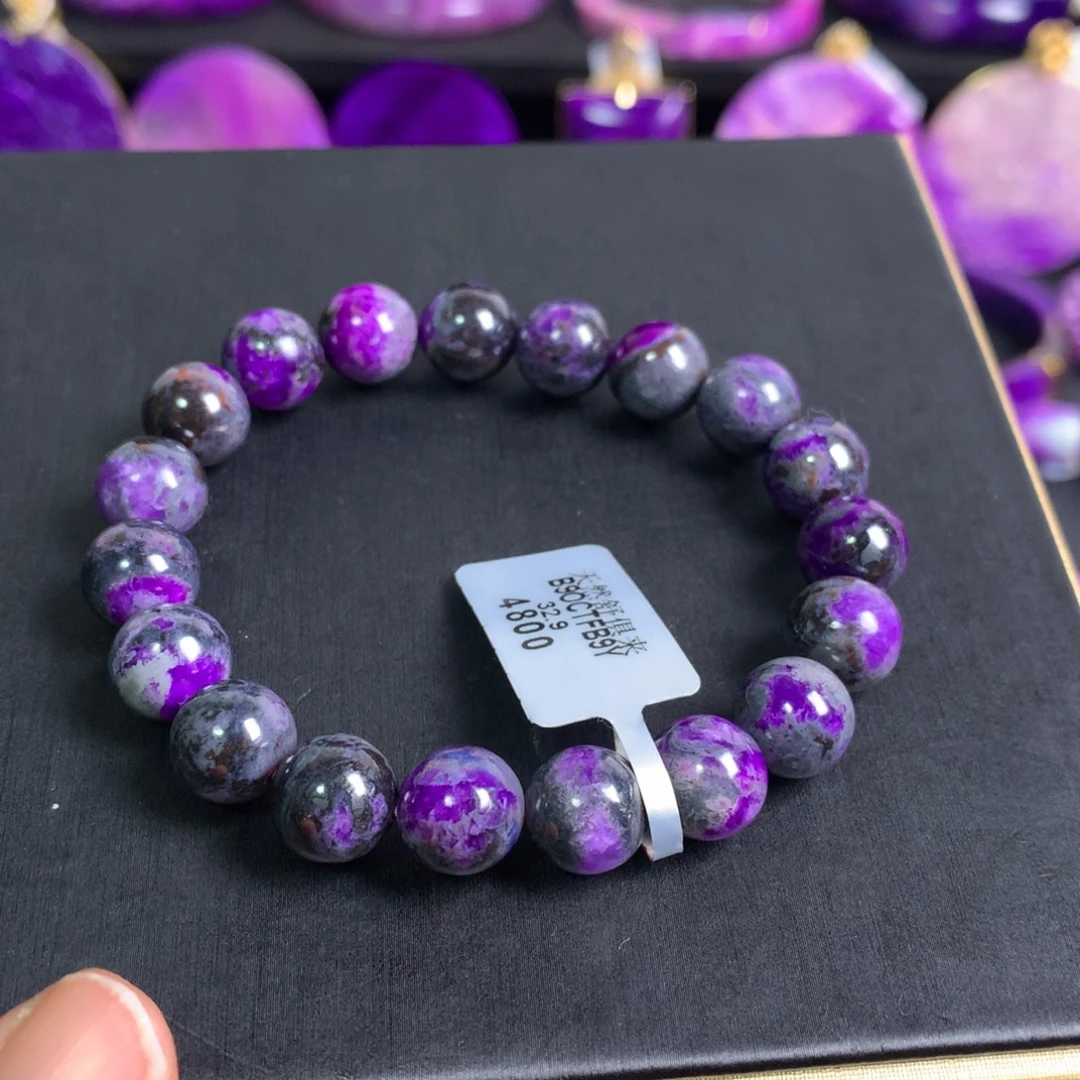 苏纪石（舒俱来）未镶嵌泥地樱花手串