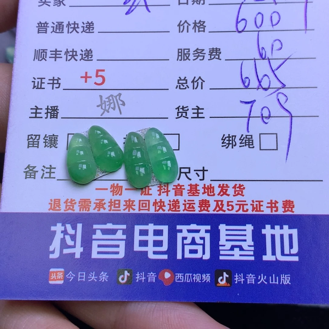 颈饰未镶嵌翡翠玄****G