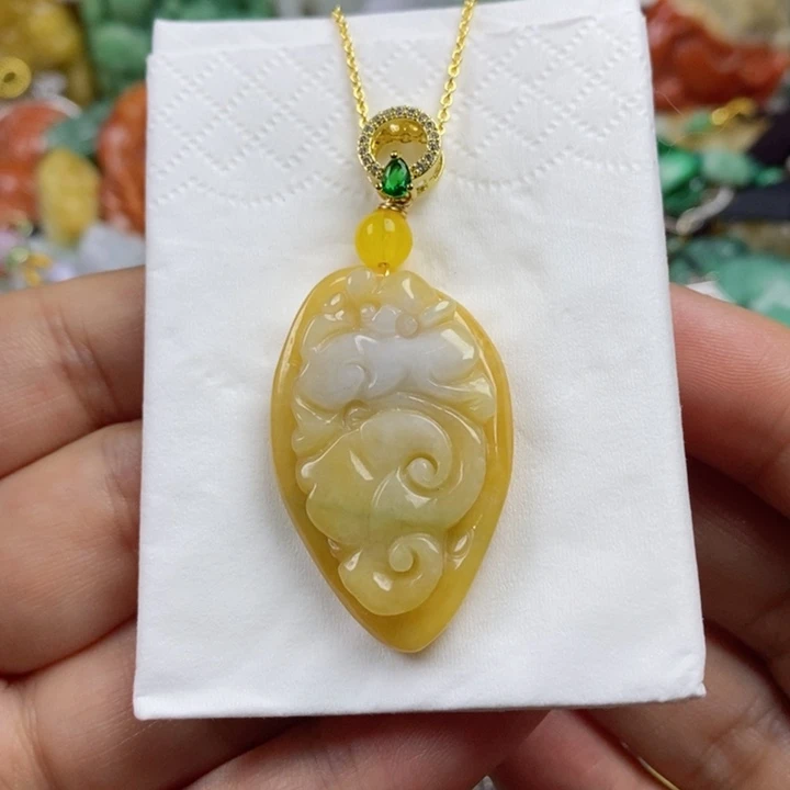 翡翠吊坠(不含链)未镶嵌