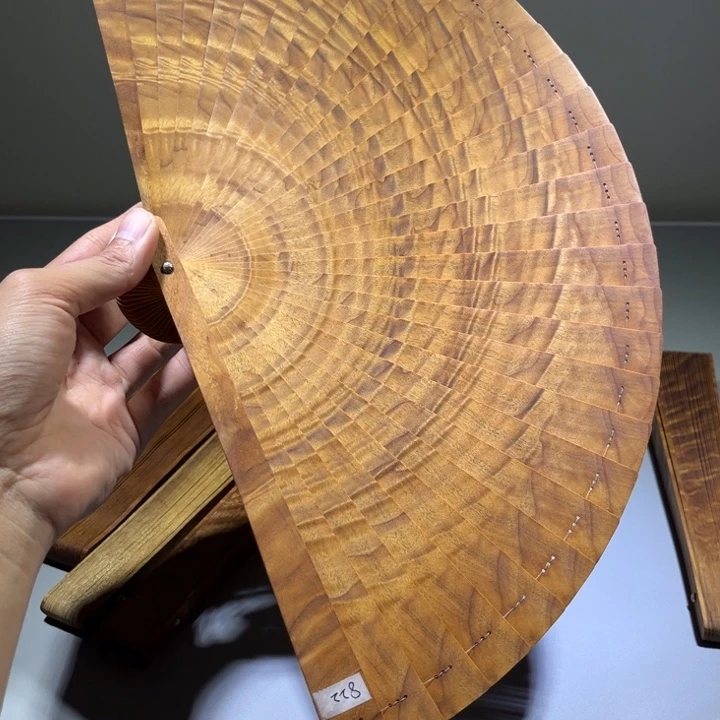 香木金丝楠木扇子822