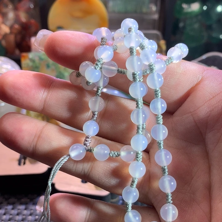 划***浪未镶嵌颈饰玛瑙/玉髓