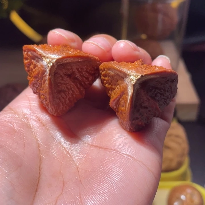 桃核把件异形橄榄核