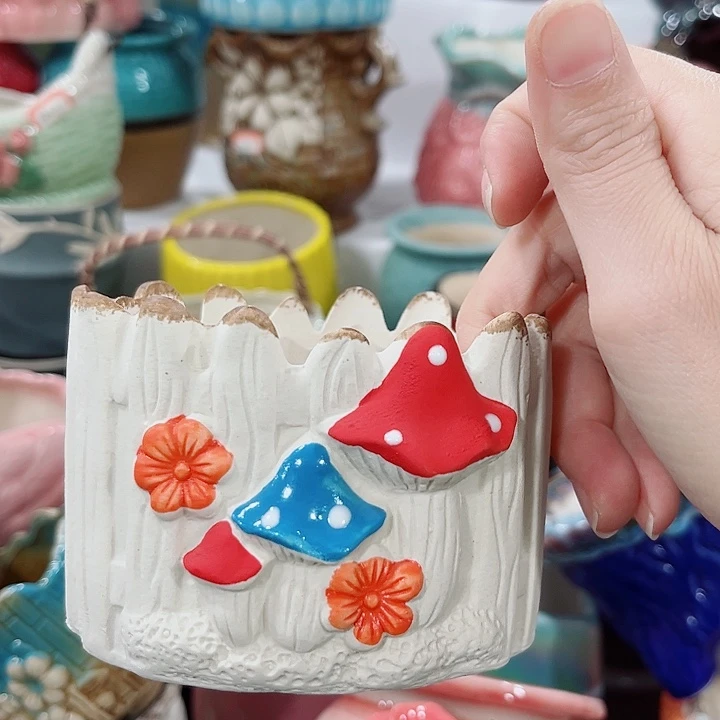 多肉花盆满10元包邮