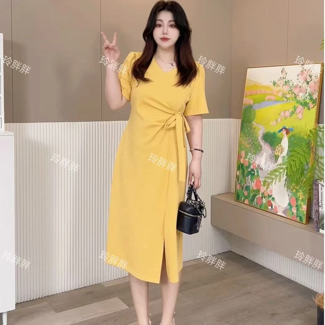 【汕尾啊雨专属】新款宽松时尚百搭显瘦大码连衣裙LPP61565
